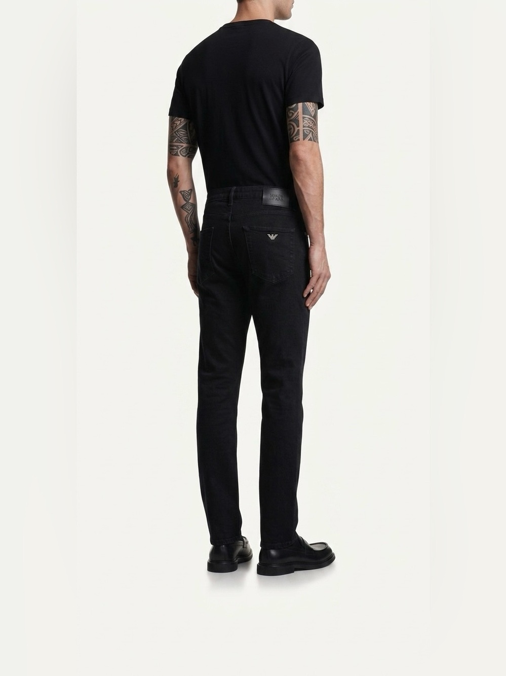 Armani jeans, five pocket, slim fit, stretch cotton denim trouser for men